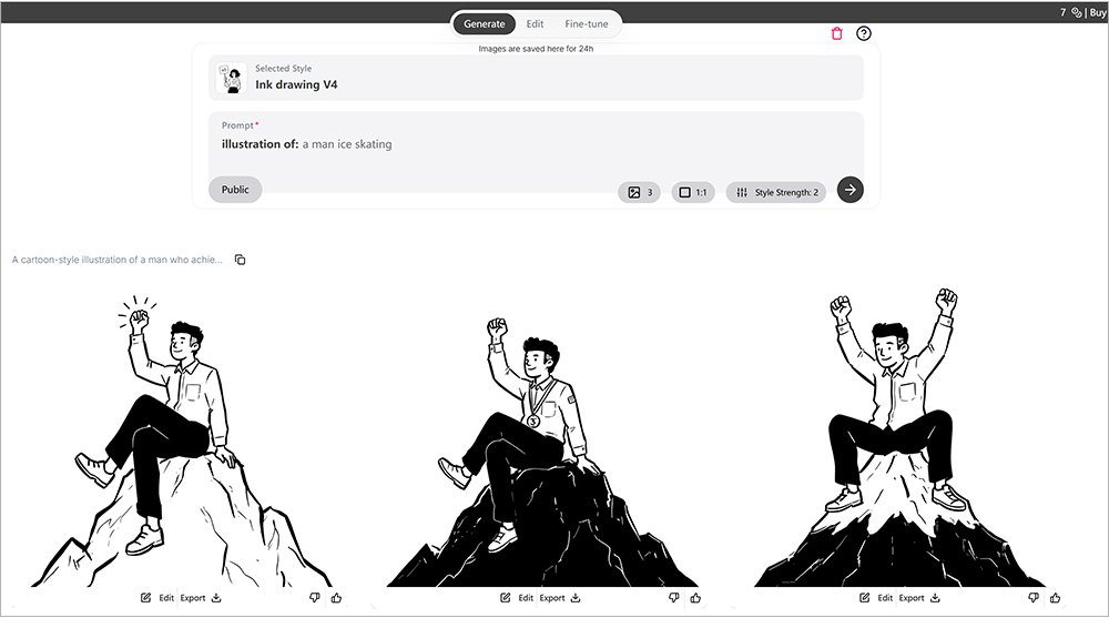 登録必要で無料で試せるイラスト・画像生成AIサイト：Ilus AI