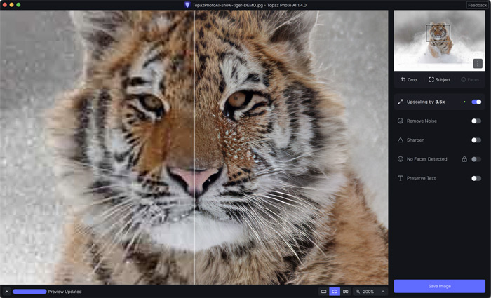 画像の画質を上げるソフトTopaz Photo AI