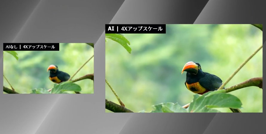 動画アップスケーリング