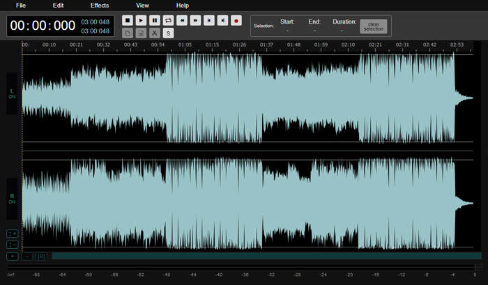 オープンソースでフリーの音声編集ソフト：AudioMass - Audio Editor