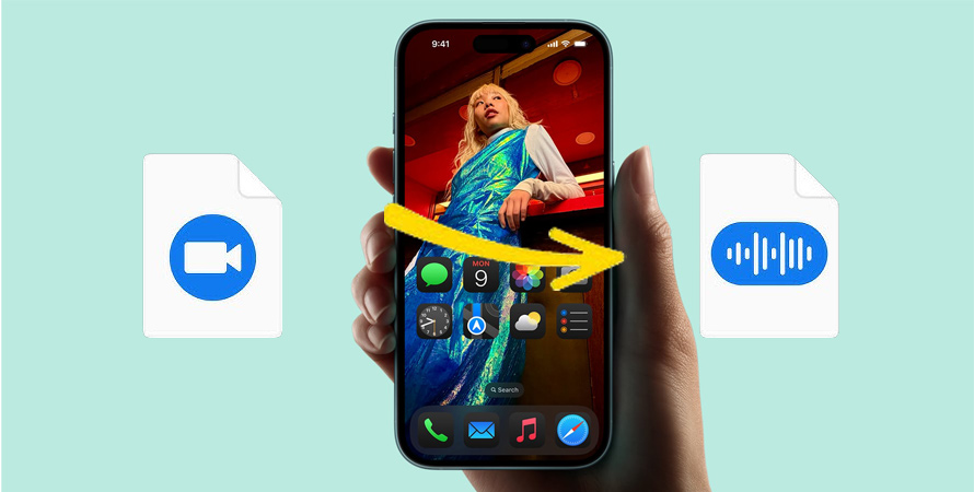 iPhoneで動画を音声に変換する方法
