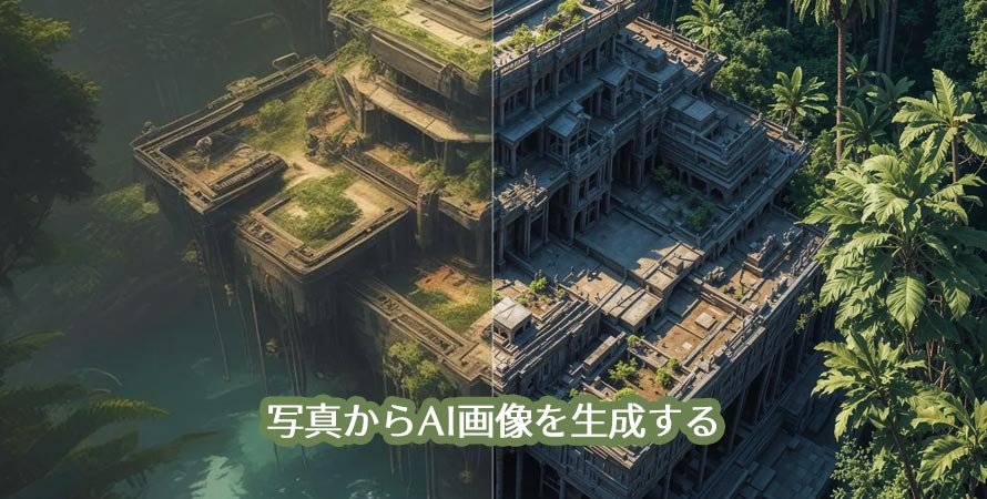 写真からAI画像を生成できるサイト