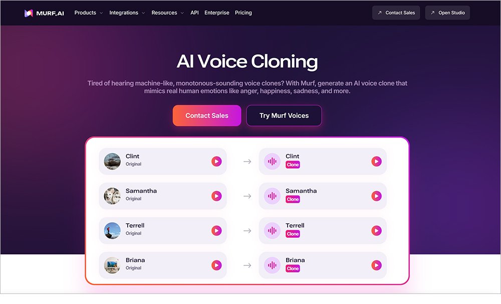 自分の声を使った音声合成におすすめのサイト：Murf AI
