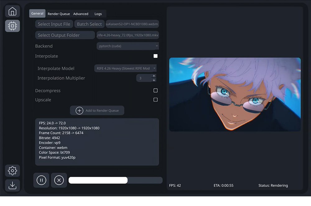 GitHubでおすすめの動画高画質化ソフト:TNTwise/REAL-Video-Enhancer