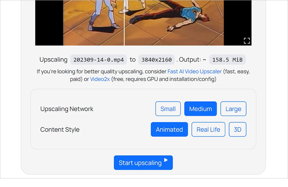 GitHubでおすすめの動画高画質化ソフト:Free AI Video Upscaler