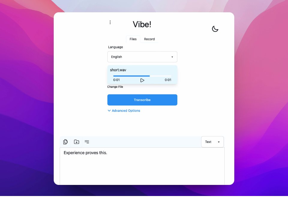 音声データを文字起こしできるおすすめ無料ソフト：Vibe