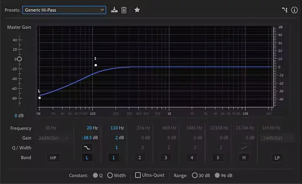 方法2:EQ(イコライザー)で声の帯域を調整