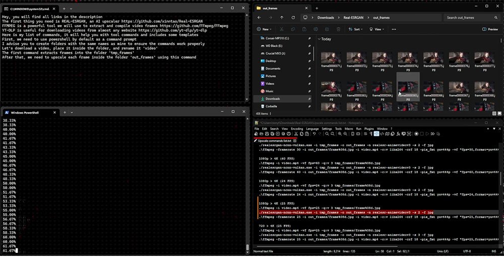 macOS向けおすすめ動画高画質化フリーソフト：Real-ESRGAN-ncnn-vulkan