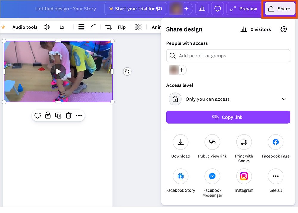 動画を直接ダウンロード