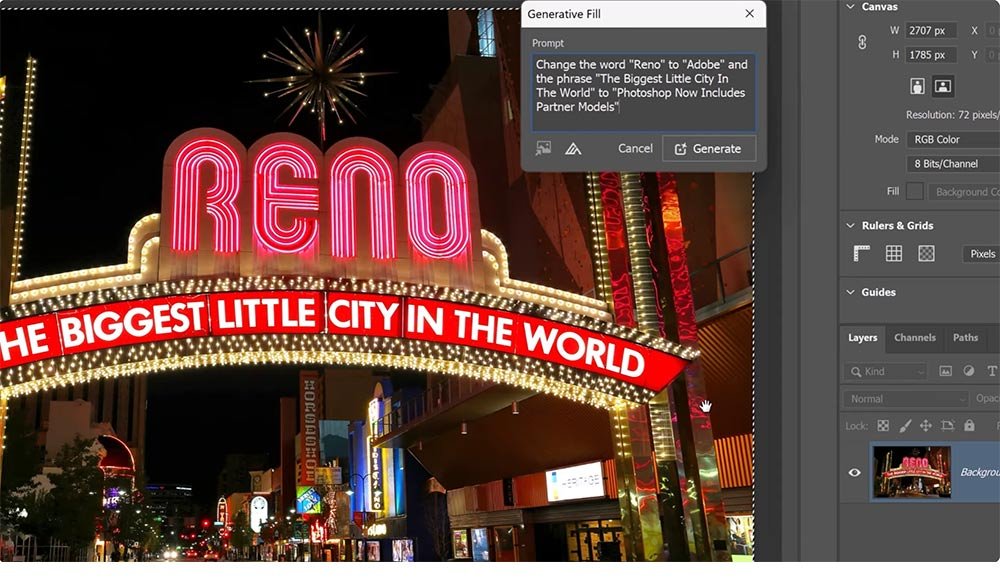 画像の文字を変更できるAIツール4選:Photoshop