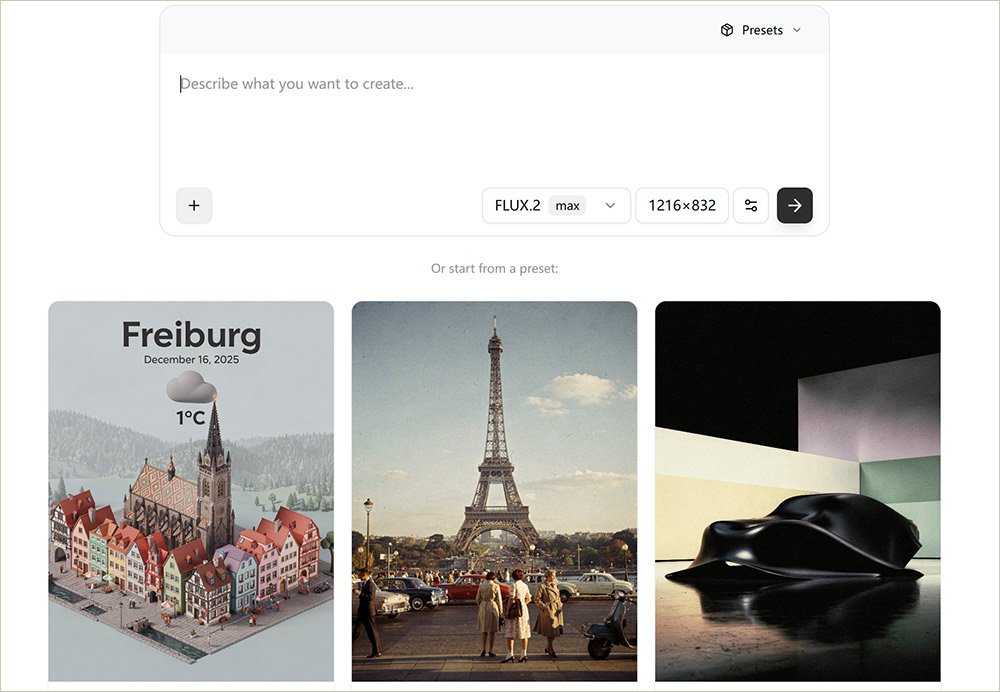 画像の文字を変更できるAIツール4選:FLUX Playground