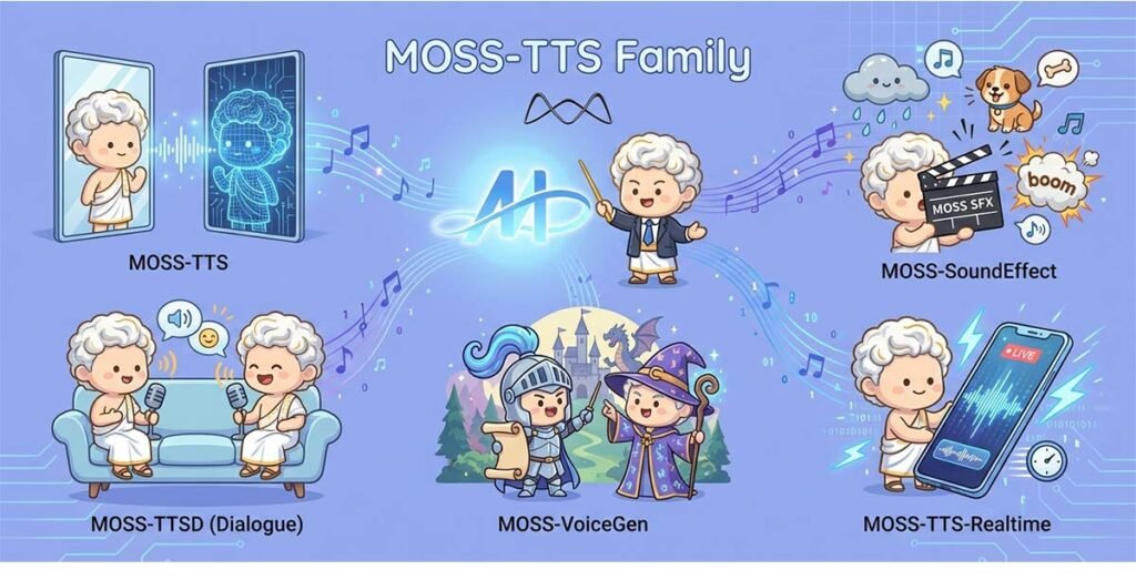 無料で使えるオープンソースのボイスクローンツール:MOSS-TTS