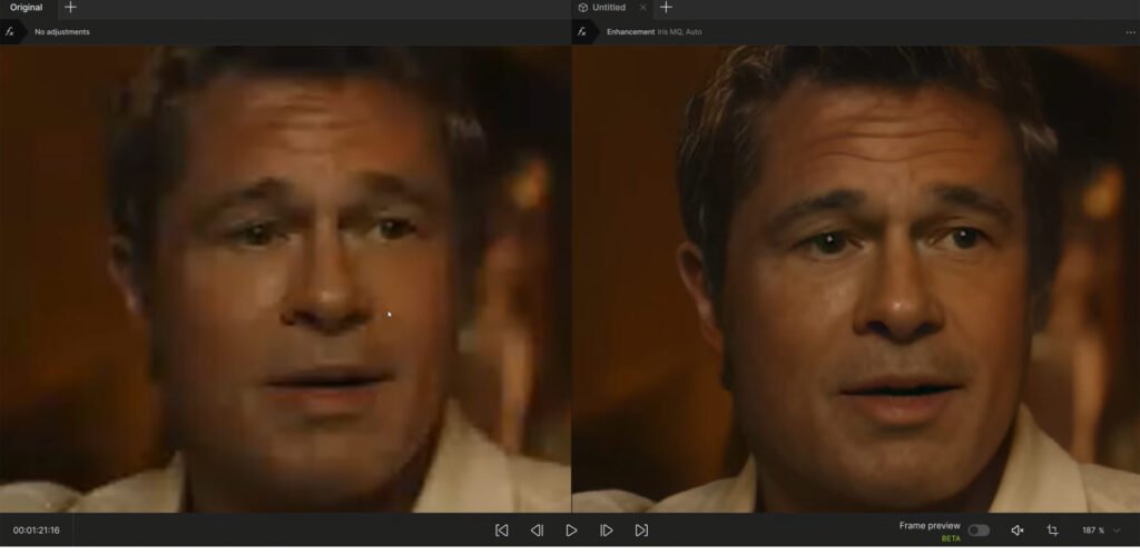 定番動画高画質化ソフト：Topaz Video